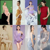 Photo studio new maternity wear theme photo photography hipster lively and lovely hot mother pregnant mother photo clothing