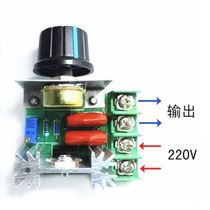 Electronic voltage regulator Imported thyristor 220V high-power AC motor dimming speed control temperature 2000W transformer