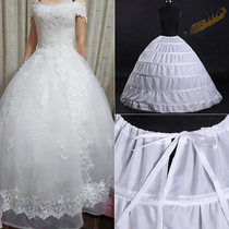 Wedding dress Skirt Brace Superfluffy Six Steel Violent Fish Bone Dress Lining Long Lolita Lolita Cloud Doodle Cake Big Inner Lining Dress