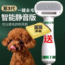 Pet electric hair dryer bath artifact blowing hair drying quick-drying mute dog cat with blow-dry pulling one comb