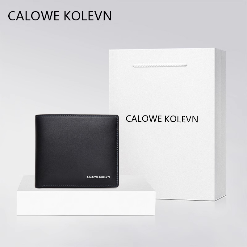 CALOWE KOLEVN 公式サイト メンズ財布 本革 ショート ソフト牛革 財布 メンズ 本格高級ブランド