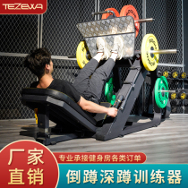Gym dedicated 45-degree inverted pedal machine home leg back muscle trainer multifunctional free squat equipment