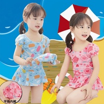 2021 new 2 girls childrens swimsuits 3 girls  babies 4 infants and children 5 one-piece boxer shorts 6 swimsuits worn by 7 years old