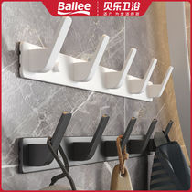 Hanging clothes hook wall-mounted wall trial wardrobe towel toilet XUANGUAN TILE FREE TO PUNCH CREATIVE BATHROOM DOOR HOOK