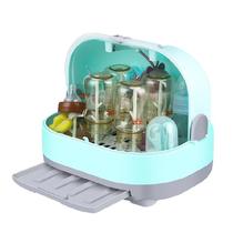 Cupboard for infants and young childrens food box storage box small portable mini breast pump baby brush placement