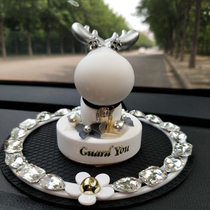 Ping An deer Mercedes BMW Audi Porsche upscale car swing with incense and inlaid with adorable in-car decoration supplies