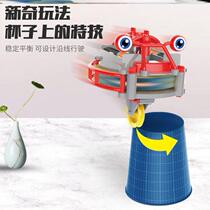Ke Shao Tao Le Zhi tightrope unicycle black technology self-balancing tumbler assembly building blocks novelty 8