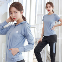 TOUCH MISS summer morning running quick-dry sports suit women 2021 new fat mm slim loose yoga suit