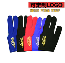 Billiards Gloves Triple Finger Gloves Mens Special Breathable Ballroom Billiard Room Table Ball Special Left Right Hand Table Ball Supplies 