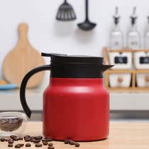 48-hour thermal insulation kettle home office mini European 304 stainless steel portable colorful coffee pot small thermos bottle