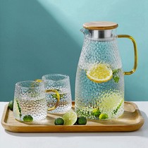 Teacup kettle set Nordic style tea set glass bubble teapot high temperature resistant luxury tea cup afternoon tea