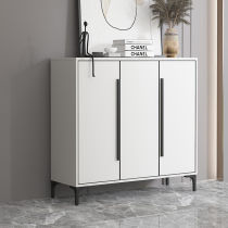 Full Aluminum Alloy Shoe Cabinet Home Doorway Modern Light Lavish Door Hall Cabinet Balcony Outdoor Waterproof Sunscreen Storage Customizable