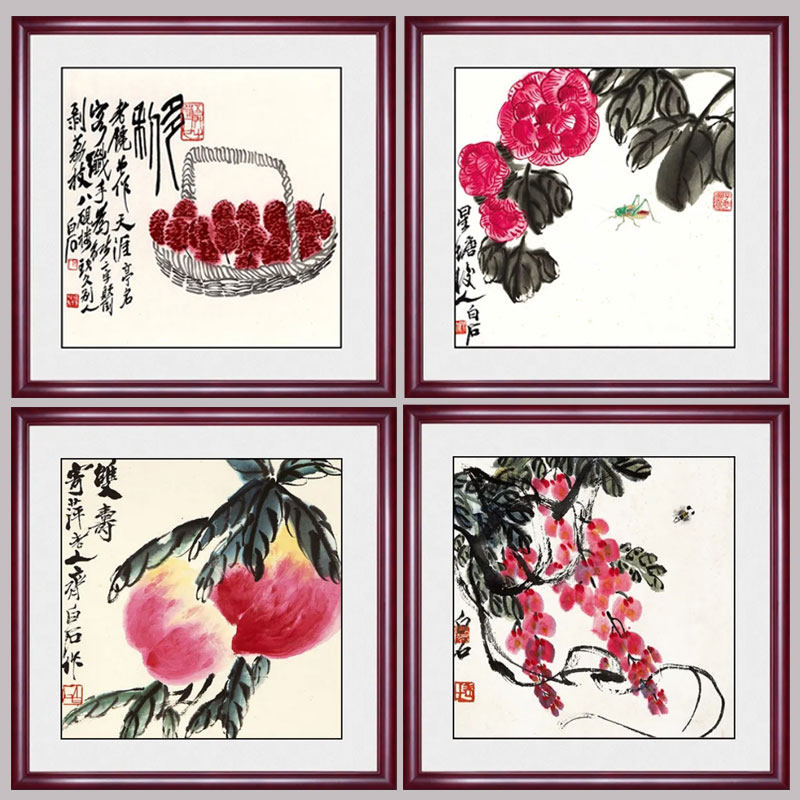 齐白石风格装饰画-齐白石风格装饰画促销价格、齐白石风格装饰画品牌- 淘宝