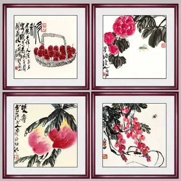 齐白石风格装饰画-齐白石风格装饰画促销价格、齐白石风格装饰画品牌- 淘宝