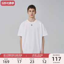 Climax Vision Prechest Little Cross Cool Sense Black Short Sleeve T-shirt American High Street Couple Tee