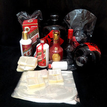 Wine sealing Bottle full package bottle cap sealing old liquor collection packaging protective shrink film Wine jar heat shrinkable film bag