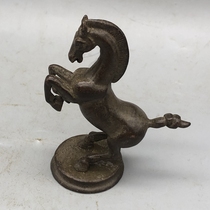 Ancient Play Miscellaneous Retro Bronze Ware Zodiac Horse Pendulum Pieces Horse To Successful Solid Bronze Horse Home Tabletop Pendulum