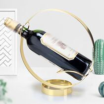 Red wine bracket simple creative wine rack ornaments wine cabinet decoration display rack wine rack household wine rack