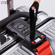 CTZD new boarding anti-overweight luggage packing belt personalized printing Rod explosion-proof suitcase binding belt