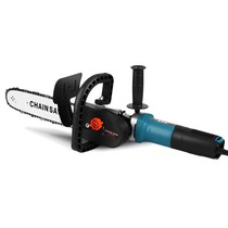 Angle grinder modified electric chain saw German chainsaw logging household small handheld chain accessories portable power tools