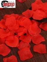 Rose simulation petals red dry flower petals rain wedding bed flower wedding marriage proposal props hand sprinkle fake petals