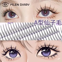 Milan Diary Fake Eyelash Woman Graft Suit Yourself Pick Up A Type Fairy Hair Natural Emulation Eyelash Single Cluster Root