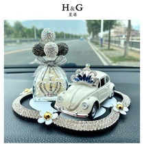 Car decoration high-grade atmosphere goddess Car interior decoration creative diamond car aroma personalized perfume supplies for women