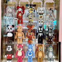 bearbrick 1000% violent bear ornaments building Wood bear large living room 70cm trend blind box doll hand