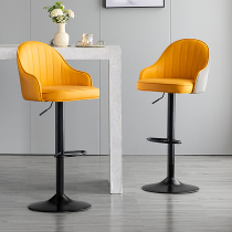 Bar chair modern simple high stool home light luxury bar chair bar chair bar lifting stool fashion Iron high bar stool