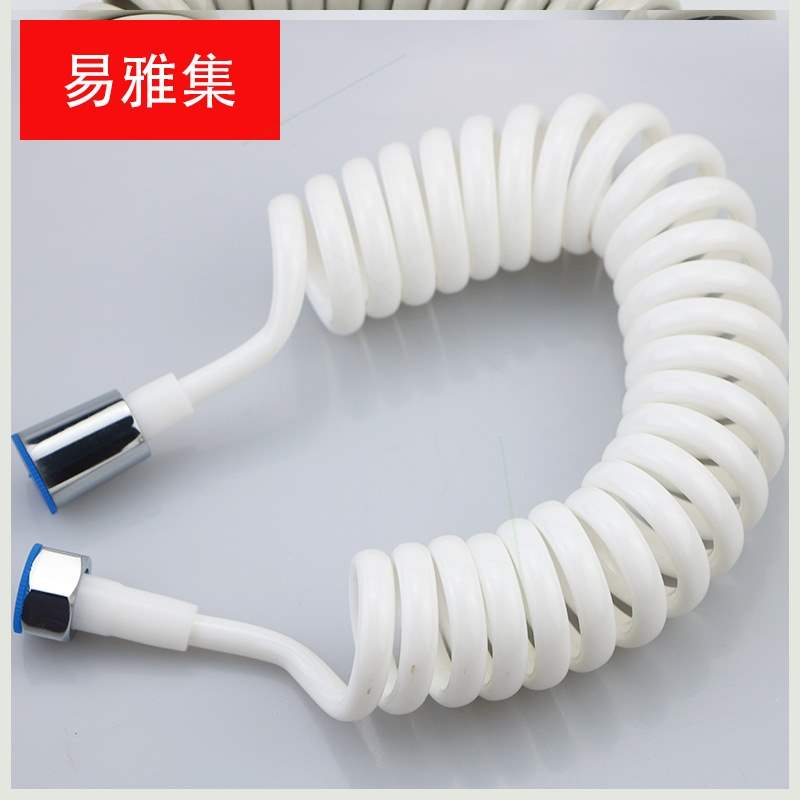 Hose Telephone line inlet pipe for telescopic anti-winding shower hose Shower shower 4 minutes 3 meters