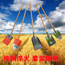 Take an manganese steel quenching spade shovel ocean spade a spade jian qiao flat shovel fang qiao coal shovel mei chan yuan qiao for flood control and flood fighting
