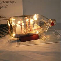 Sailing model drifting wishing bottle Tanabata to send meaningful valentine's day gifts for boys' and girls' friends' birthdays