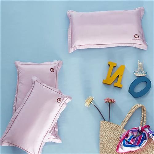 Childrens pillowcase 30*50 Childrens pillowcase 35*60 small pillowcase Small O single Q person solid color 60 Tencel pillowcase