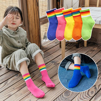 Childrens stockings winter socks girls socks childrens socks spring and summer boys and girls new cotton socks