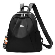 Student schoolbag fashion summer new trend casual womens bag Joker Oxford cloth backpack Korean travel bag