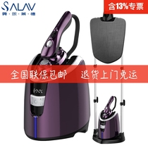 SALAV Bell Ryder ST220 steam hot machine handheld iron dual-core heating clothes purple white counter