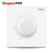 TCL Legrand switch socket panel shindian Magnolia White stepless dimmer switch brightness adjustment controllable Type 86