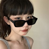 Tyrant Glasses Jennie The Same Ink Mirror Woman Sensation Ins Small Frame Small Face Retro Fashion Sunglasses 2022