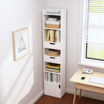 Simple bookshelf Floor-to-ceiling bookcase Home desktop shelf Bedroom Childrens picture book shelf Living room small storage rack