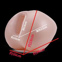 Inflatable gun rack butt inverted film name gun turret male masturbator pillow doll with beautiful buttocks adult sex products