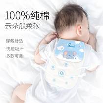 Baby Boy A Type of baby Pure cotton Sweat Scarves Nursery Boy Girl Cushion Back 100% All cotton Summer perspiration towel