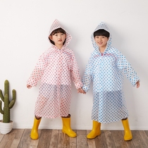One - time raincoat children all-body girls thickened rain clothes boy elementary school students long money to carry 2022 new children