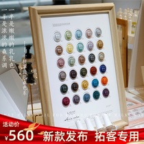 2021 beauty fair new popular milk milk skin 30 color lasting environmental protection nail polish nail master shop special set