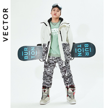 VECTOR winter 2021 new ski suit mens suit snowboard clothes ski pants outdoor waterproof