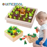 Montessori Toy Set Toy Set деревянные игрушки детские игрушки с моркостью