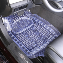 Qiaozhi GM car foot pad pvc latex transparent foot pad non-slip easy to clean can cut car foot pad floor mat