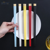 Ceramic chopsticks family 2021 new special person dedicated one person one chopstick household high-end exquisite high-end luxury luxury