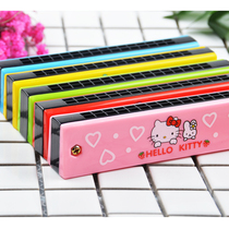 Boys and girls Childrens harmonica toys mouth piano activities Childrens double row music playing novice teaching aids 3-6 years old 