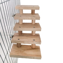 Natural Wooden 3 4 5 6 7 8 Layers Hamster Ladder Toys Pet Pa