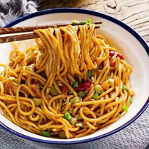 Authentic Wuhan hot and dry noodles 6 people (including seasoning package) 6 packs of independent packaging Hubei specialty